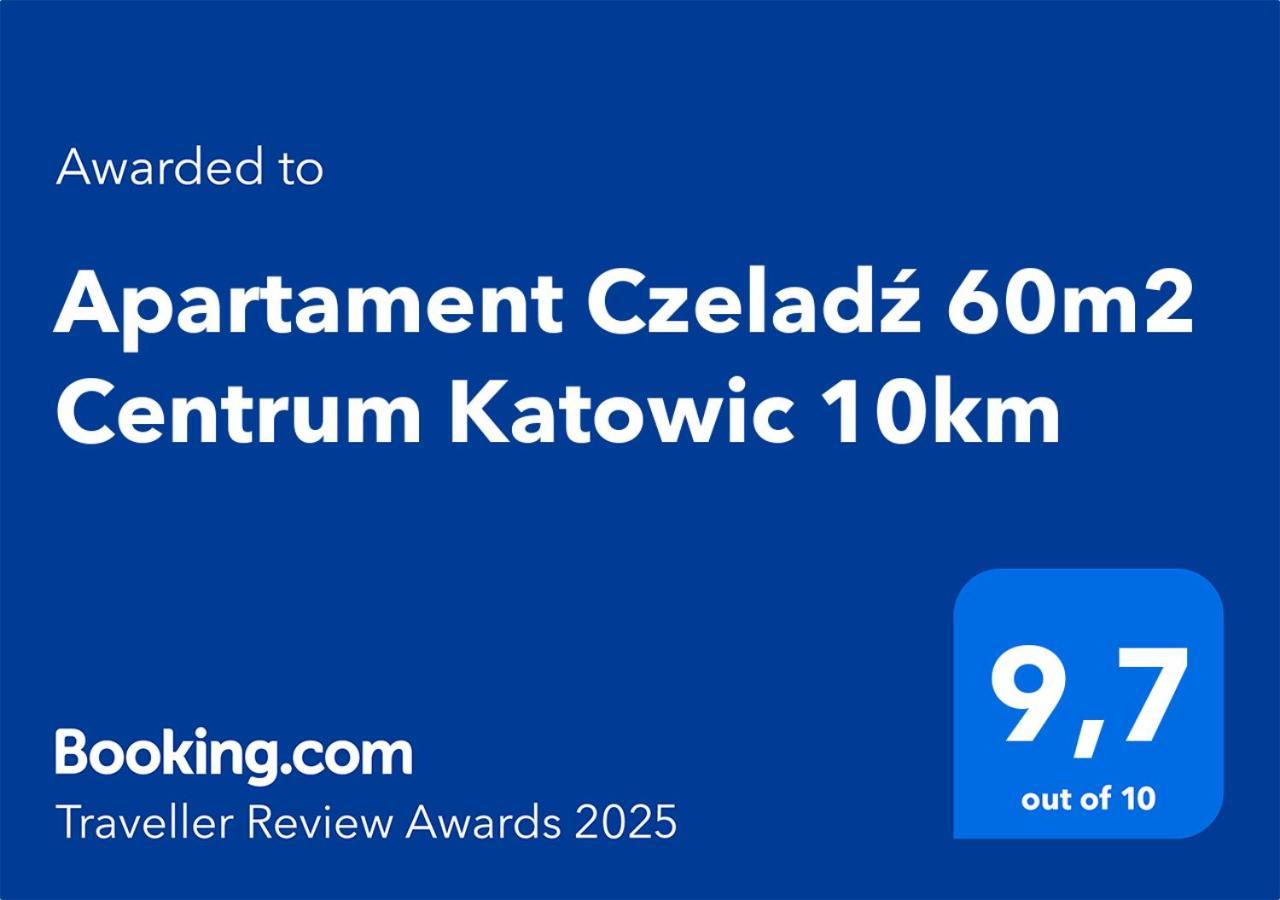 Apartament -Jak W Domu- Czeladz 60M2 Centrum Katowic 10Km Екстер'єр фото